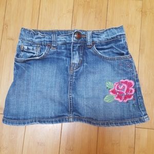 Children's place jean skirt